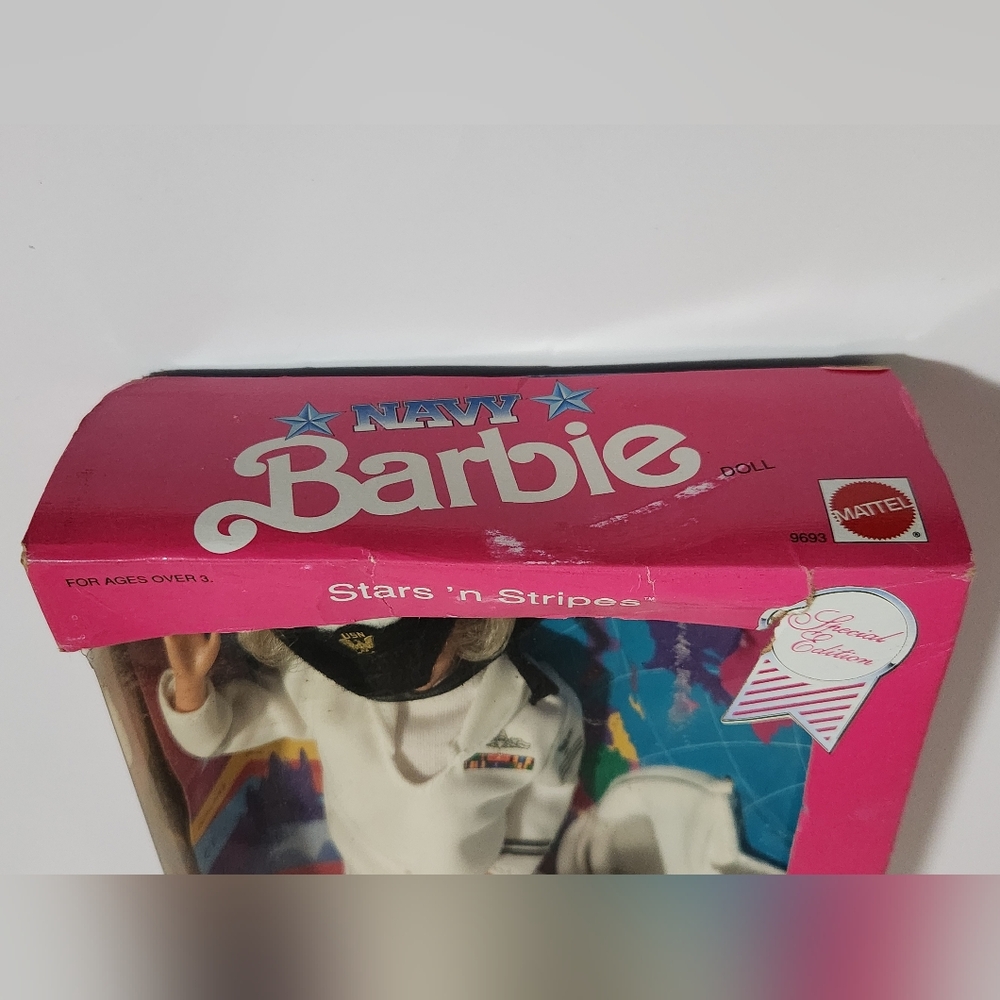 1990 Navy Barbie Stars n Stripes (Vintage Military Dolls) 122 - Picture 5 of 10